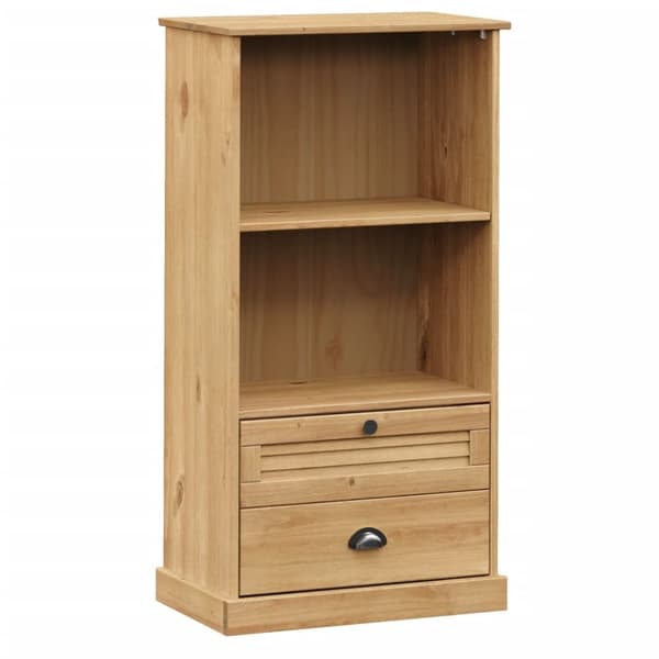 bogreol VIGO 60x35x114,5 cm massivt fyrretræ