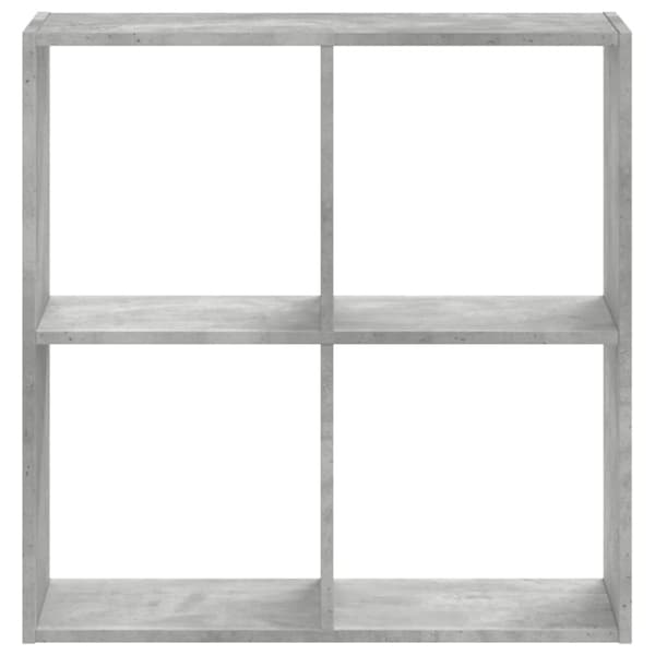 skab 68,5x32x68,5 cm konstrueret træ betongrå