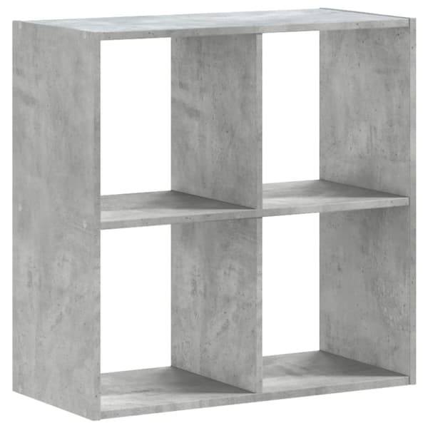 skab 68,5x32x68,5 cm konstrueret træ betongrå
