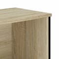 Miniatyrbillede 7 af 10: bogreol 80x31x74,5 cm konstrueret træ sonoma-eg