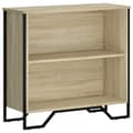 Miniatyrbillede 2 af 10: bogreol 80x31x74,5 cm konstrueret træ sonoma-eg