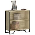 Miniatyrbillede 1 af 10: bogreol 80x31x74,5 cm konstrueret træ sonoma-eg