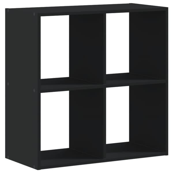 skab 68,5x32x68,5 cm konstrueret træ sort