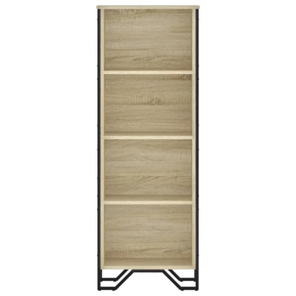 Kirjahylly Sonoma-tammi 50x31x137,5 cm tekninen puu