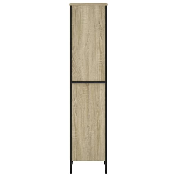Kirjahylly Sonoma-tammi 50x31x137,5 cm tekninen puu