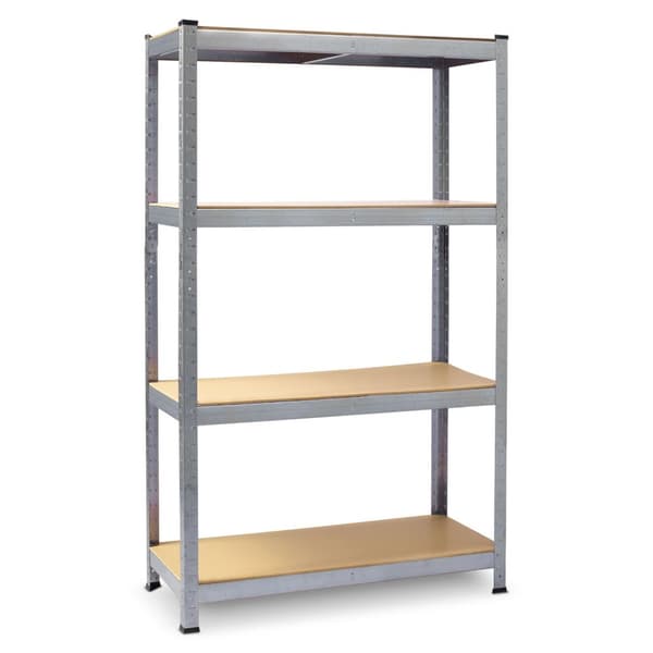 Metal lagerhylde sæt af 2 stk 180 x 90 x 40 cm Plonos PL-702