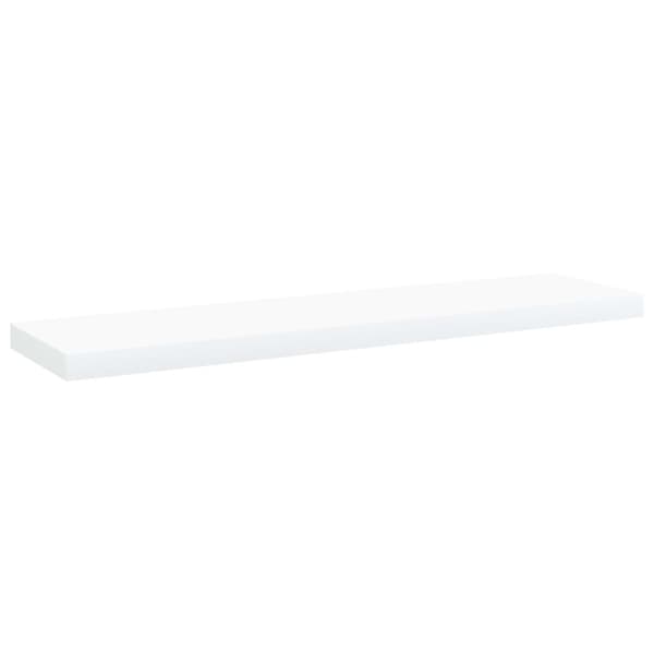 Hyllplan 4 st vit 40x10x1,5 cm konstruerat trä