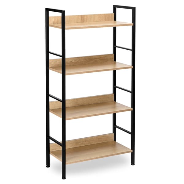 Varberg Modern Oak industriloftshylde