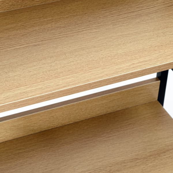 Varberg Modern Oak industriloftshylde