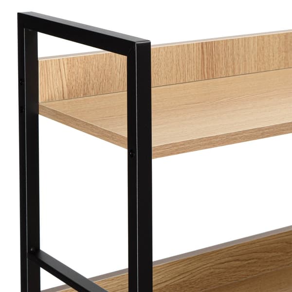 Varberg Modern Oak industriloftshylde