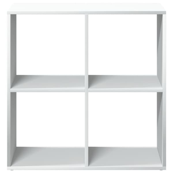 bogreol/rumdeler 69,5x29x69,5 cm konstrueret træ hvid