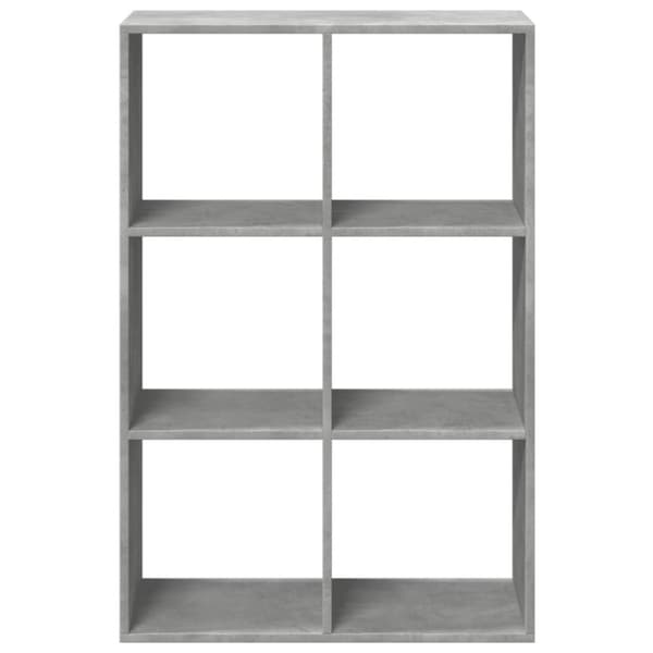 Huoneenjakaja/kirjahylly harmaa 69,5x29x103,5 cm tekninen puu