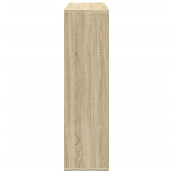 bogreol/rumdeler 102x29x103,5 cm konstrueret træ sonoma-eg
