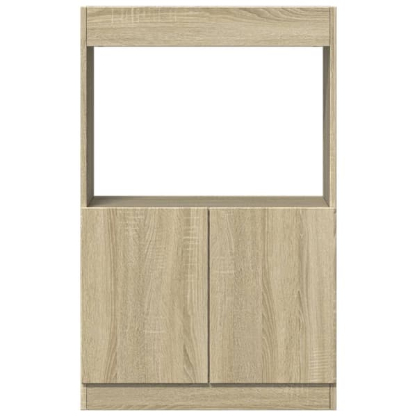 skab 63x33x100 cm konstrueret træ sonoma-eg