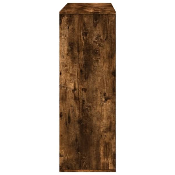 bogreol/rumdeler 100x33x94,5 cm røget egetræsfarve