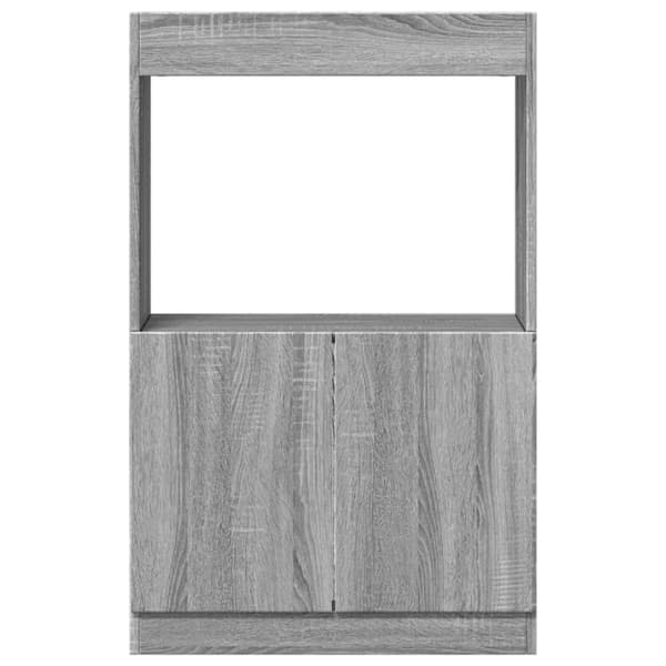 Kaappi harmaa Sonoma 63x33x100 cm tekninen puu