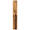 Miniatyrbillede 4 af 9: bogreol 60x30x189 cm konstrueret træ gammelt trælook