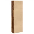 Miniatyrbillede 5 af 9: bogreol 60x30x189 cm konstrueret træ gammelt trælook