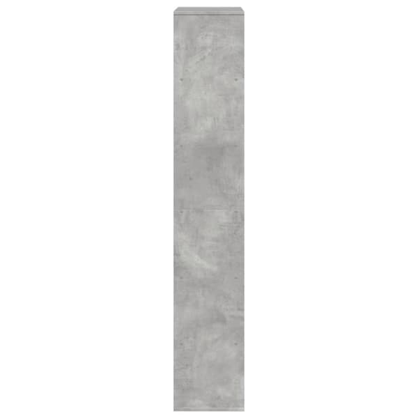 Rumsavdelare betonggrå 100x33x187,5 cm konstruerat trä