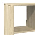 Miniatyrbillede 7 af 10: bogreol 100x33x125,5 cm konstrueret træ sonoma-eg