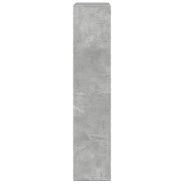 rumdeler 100x33x156,5 cm konstrueret træ betongrå