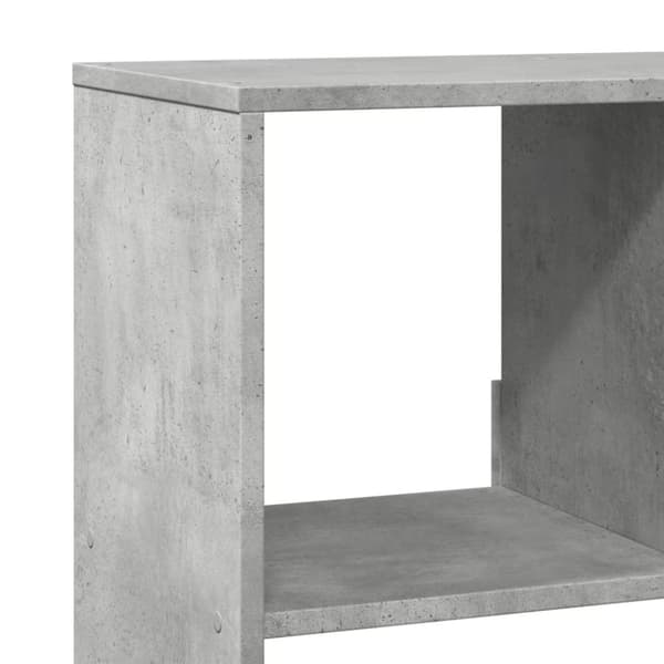 rumdeler 100x33x156,5 cm konstrueret træ betongrå