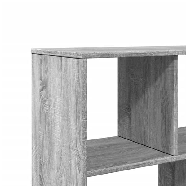rumdeler 100x33x156,5 cm konstrueret træ grå sonoma-eg