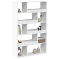 Miniatyrbillede 3 af 10: bogreol 100x33x156,5 cm konstrueret træ hvid
