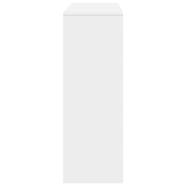 rumdeler 100x33x94,5 cm konstrueret træ hvid