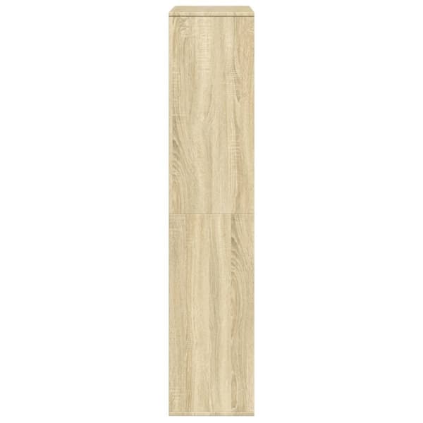 rumdeler 100x33x156,5 cm konstrueret træ sonoma-eg