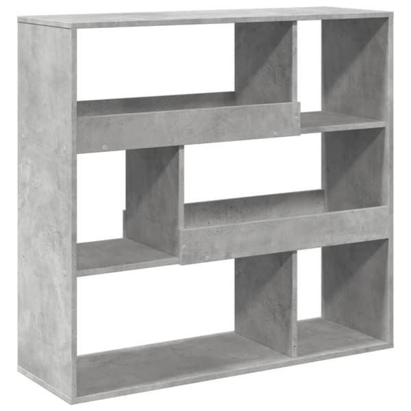 rumdeler 100x33x94,5 cm konstrueret træ betongrå