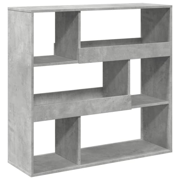 rumdeler 100x33x94,5 cm konstrueret træ betongrå