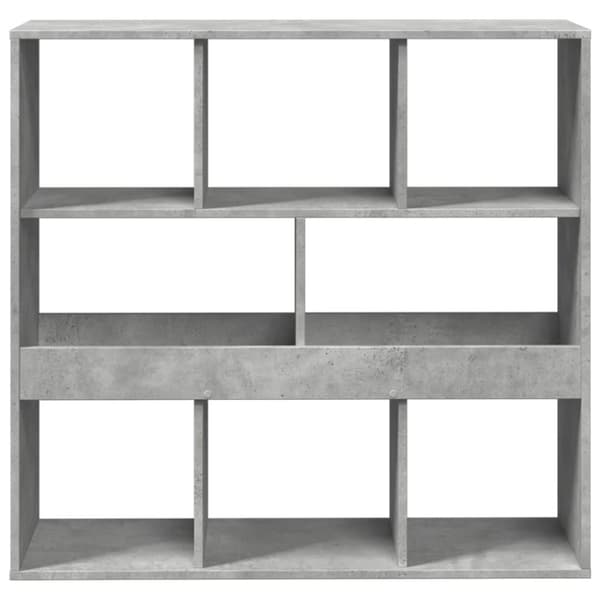 rumdeler 100x33x94,5 cm konstrueret træ betongrå