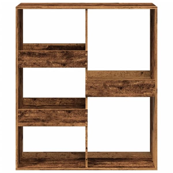 rumdeler 100x33x115 cm konstrueret træ antikt træ