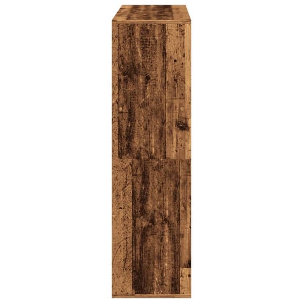 rumdeler 100x33x115 cm konstrueret træ antikt træ