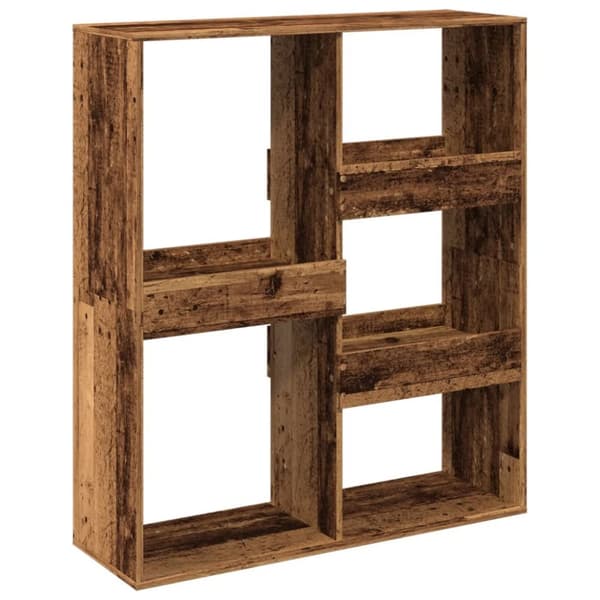 rumdeler 100x33x115 cm konstrueret træ antikt træ