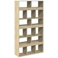 Miniatyrbillede 2 af 10: rumdeler 100x33x187,5 cm konstrueret træ sonoma-eg