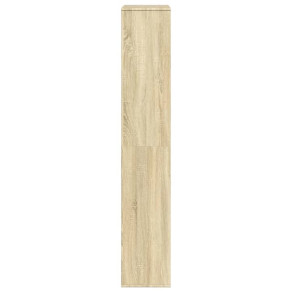 bogreol 100x33x187,5 cm konstrueret træ sonoma-eg