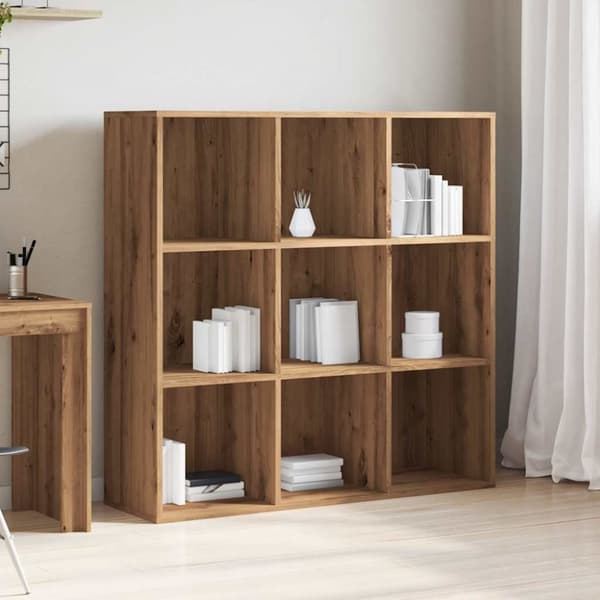 bogreol 98x29x97,5 cm kunsteg