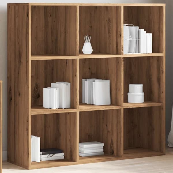 bogreol 98x29x97,5 cm kunsteg