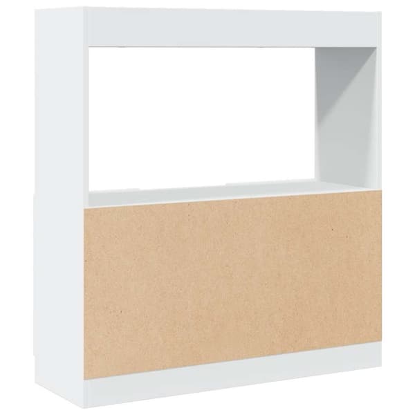 højskab 92x33x100 cm konstrueret træ hvid