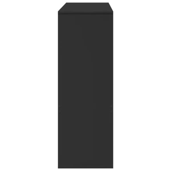 bogreol/rumdeler 100x33x94,5 cm sort