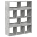 Miniatyrbillede 6 af 10: rumdeler 100x33x125,5 cm konstrueret træ betongrå