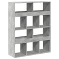 Miniatyrbillede 2 af 10: rumdeler 100x33x125,5 cm konstrueret træ betongrå