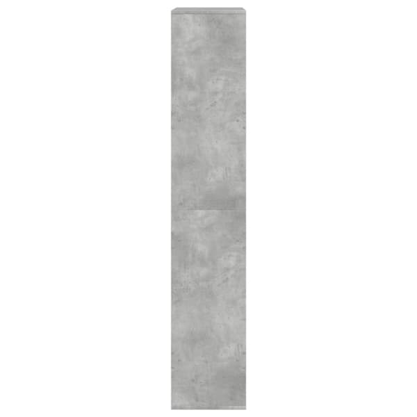 rumdeler 100x33x175 cm konstrueret træ betongrå