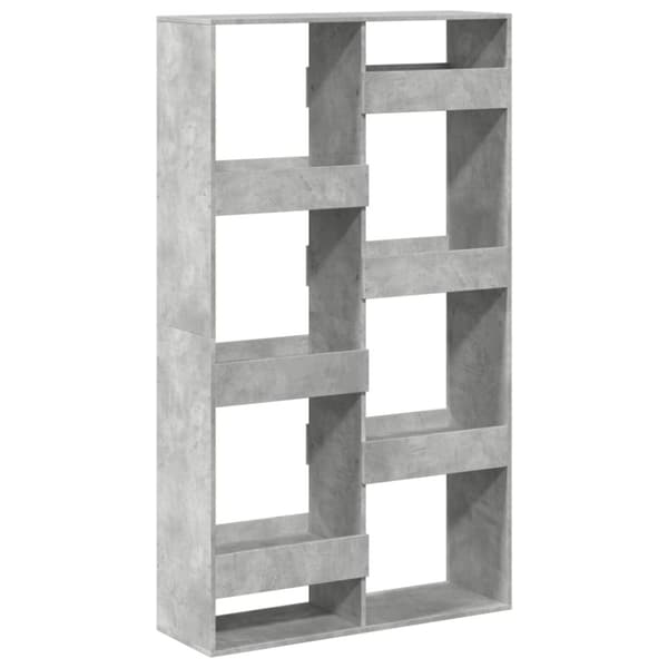 rumdeler 100x33x175 cm konstrueret træ betongrå