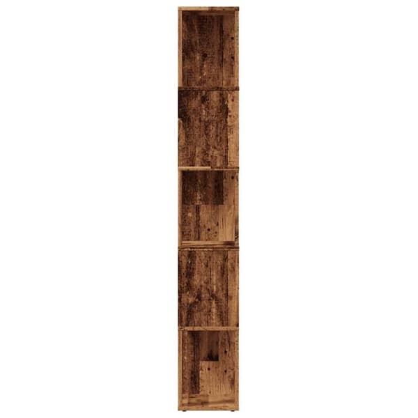 Kirjahylly/Jakaja Vanha Puu Väri 45x24x159 cm