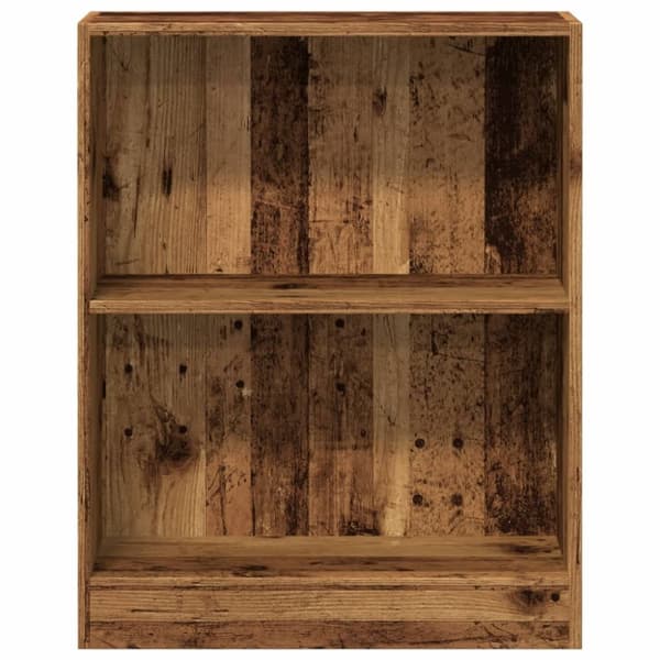 bogreol 60x24x76 cm konstrueret træ antikt træ