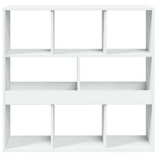 bogreol/rumdeler 100x33x94,5 cm hvid
