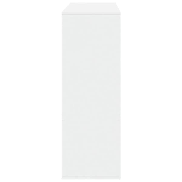 bogreol/rumdeler 100x33x94,5 cm hvid